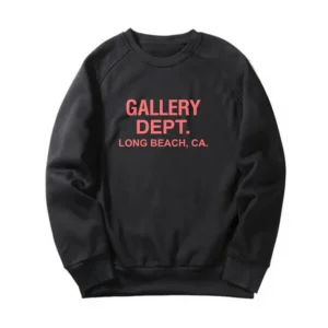 Fleece Letter Gallery Dept Long Beach CA Sweatshirt