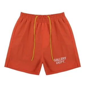 Gallery Dept Gym Shorts Orange