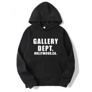Gallery Dept Hollywood Black Hoodie
